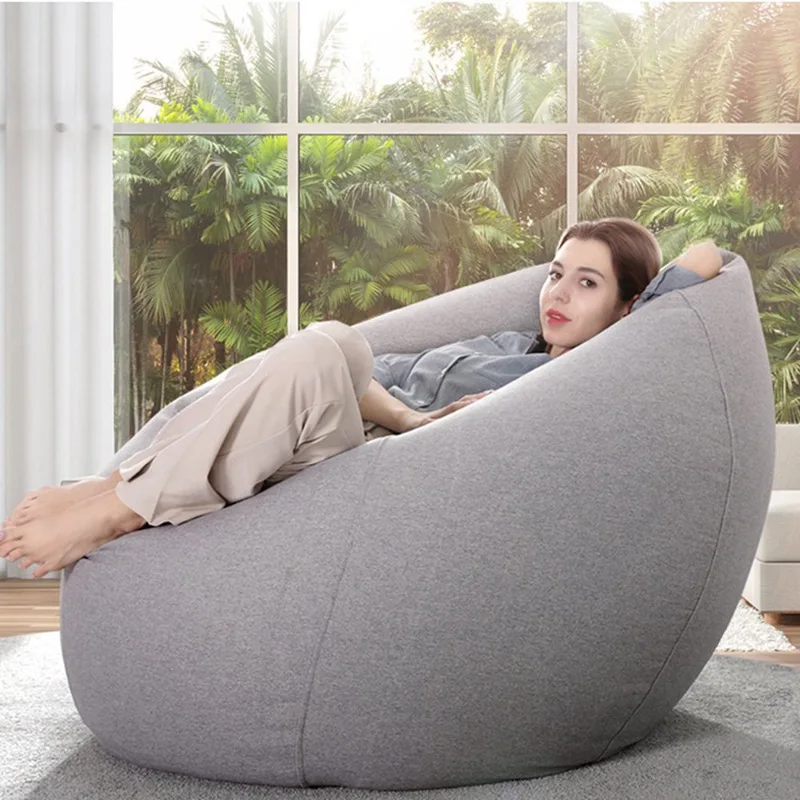 Soft Lazy Sofas Cover Linen Cloth Chair Covers Seat Bean Bag Pouf Puff Couch Tatami Living Room Furniture Cover Without Filler
Soft Lazy Sofas Cover Linen Cloth Chair Covers Seat Bean Bag Pouf Puff Couch Tatami Living Room Furniture Cover Without Filler