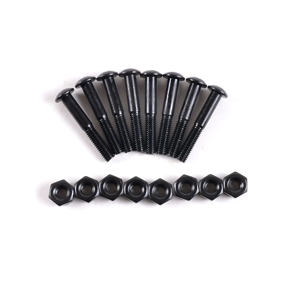 33mm With Nuts Hardware Accessories Outdoor Sports Skateboard Bolts Longboard Truck Carbon Steel Roller Skate Screws Set Repair
33mm With Nuts Hardware Accessories Outdoor Sports Skateboard Bolts Longboard Truck Carbon Steel Roller Skate Screws Set Repair