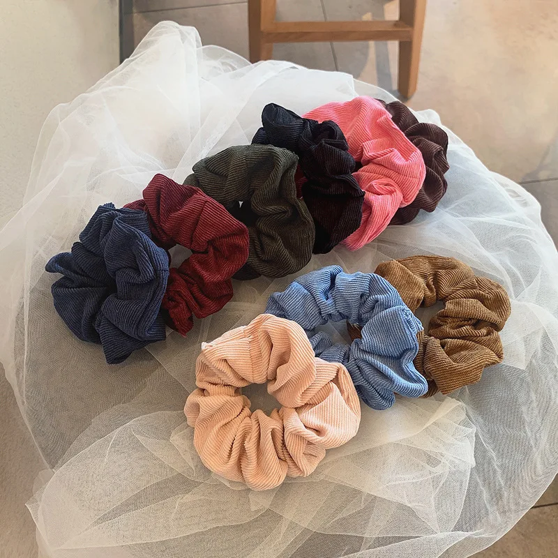 Corduroy Stripe Scrunchies Elastic Hair Bands Elegant Solid Color Scrunchies Girls Hair Ties Hair Scrunchies Hair Accessories
Corduroy Stripe Scrunchies Elastic Hair Bands Elegant Solid Color Scrunchies Girls Hair Ties Hair Scrunchies Hair Accessories