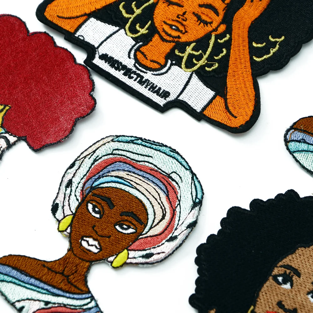 African girl embroidery buiter bead piece buiter towel embroidery patch buiter garment accessories
African girl embroidery buiter bead piece buiter towel embroidery patch buiter garment accessories