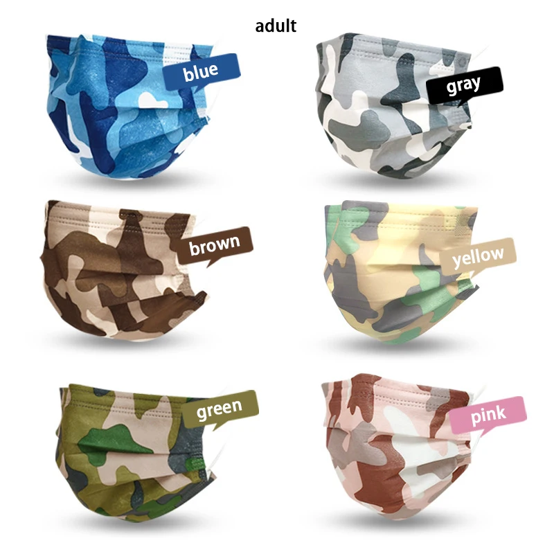 50Pcs Three-Layer Disposable Protective Mask Multi-Color Anti-PM2.5 MaskforFace Women Dust-Proof Breathable Anti-Spray Masks 
50Pcs Three-Layer Disposable Protective Mask Multi-Color Anti-PM2.5 MaskforFace Women Dust-Proof Breathable Anti-Spray Masks