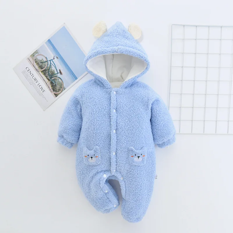 Romper Romper Romper Autumn and Winter Thick Cotton Quilted Warm Hooded Men and Women Baby Outing Baby Onesies An*
Romper Romper Romper Autumn and Winter Thick Cotton Quilted Warm Hooded Men and Women Baby Outing Baby Onesies An*