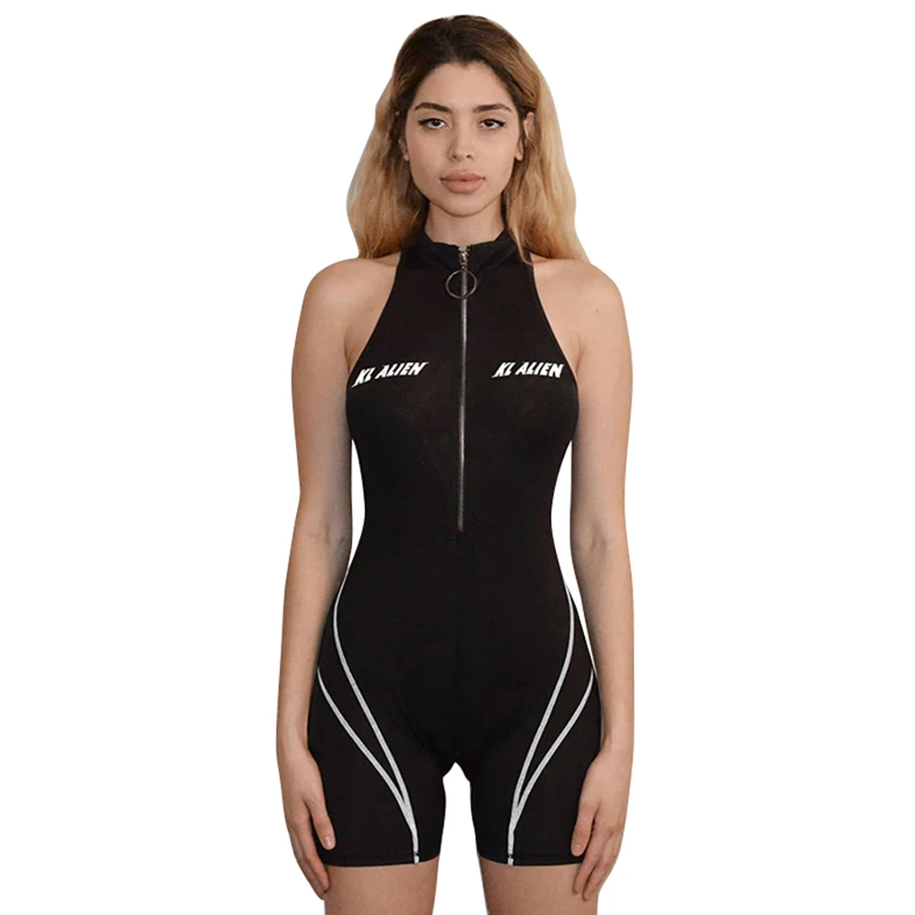 Women's Sportswear Yoga Set One Piece Sexy Sleeveless High Neck Print Tights Jumpsuit For Fitness Running Exercise Improved
Women's Sportswear Yoga Set One Piece Sexy Sleeveless High Neck Print Tights Jumpsuit For Fitness Running Exercise Improved