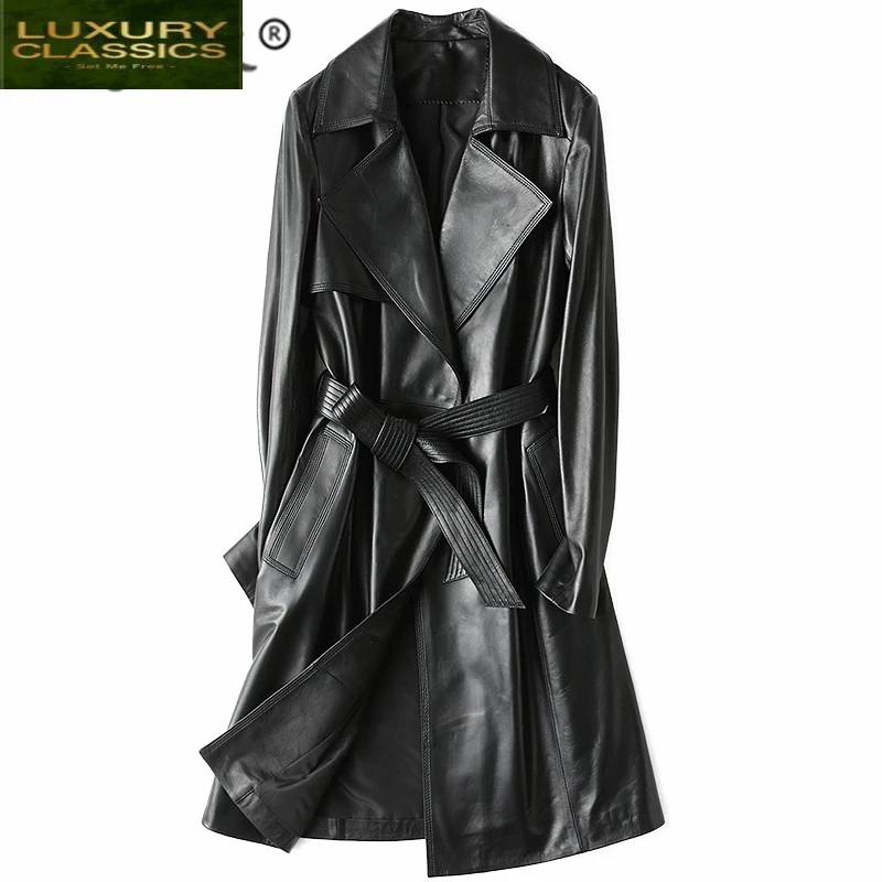 Genuine Long Women Casual Leather Jacket 2021 Winter Real Sheepskin Coat Female Slim Ladies Jacket Outerwear Hiver 1902A
Genuine Long Women Casual Leather Jacket 2021 Winter Real Sheepskin Coat Female Slim Ladies Jacket Outerwear Hiver 1902A