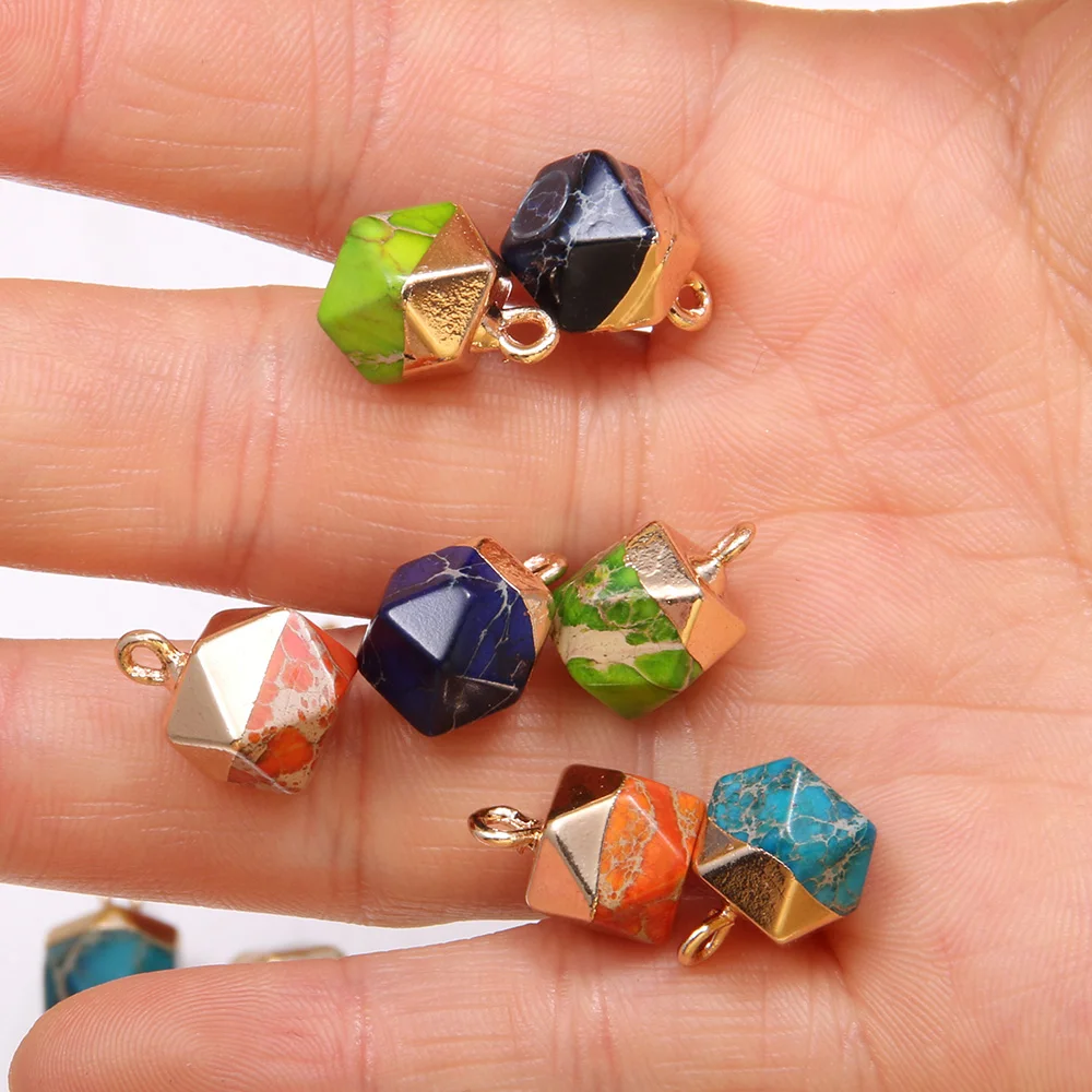 High Quality Imperial Natural Stone Pendant for GIY Charm Bracelets Necklaces women's favorites Jewelry Making Size9*9mm
High Quality Imperial Natural Stone Pendant for GIY Charm Bracelets Necklaces women's favorites Jewelry Making Size9*9mm