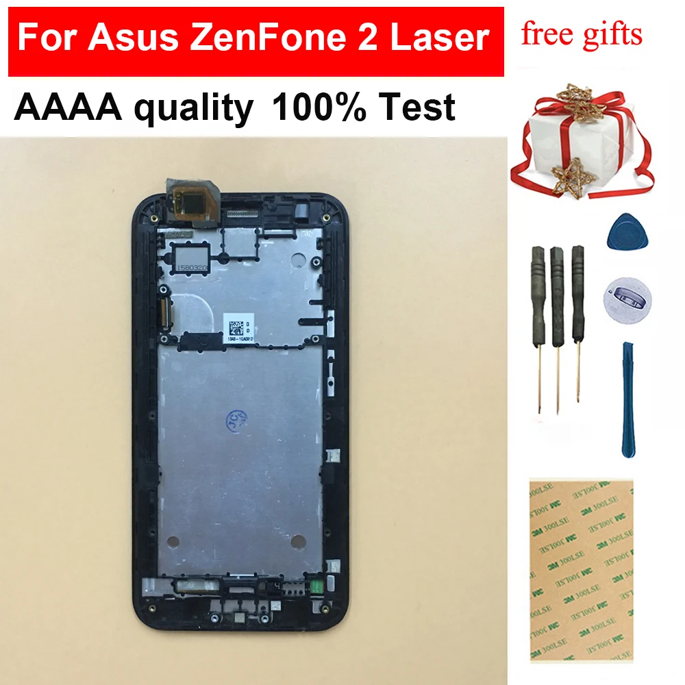 Для Asus ZenFone 2 Laser ZE500KL ZE500KG Z00ED сенсорный экран дигитайзер сенсорная панель стекло +