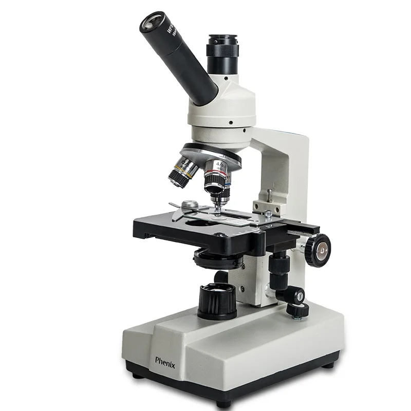 Phenix Hot Sales 100X-1600X Monocular Biological Microscope Rechargeable LED Microscopes for Students
Phenix Hot Sales 100X-1600X Monocular Biological Microscope Rechargeable LED Microscopes for Students