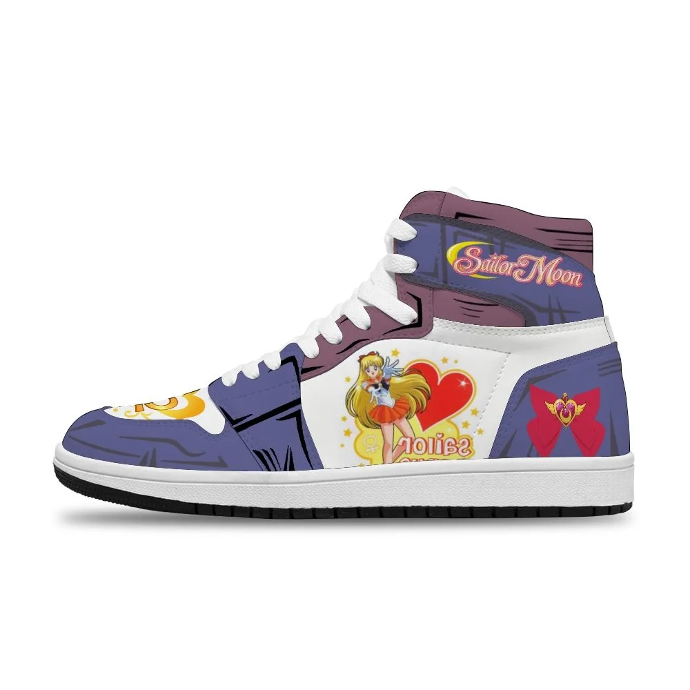 Hot Japanese Anime Cartoon Sailor moon Diy Printed Sports Non-Slip Casual Shoe For Woman Unisex trend Basketball Shoes
Hot Japanese Anime Cartoon Sailor moon Diy Printed Sports Non-Slip Casual Shoe For Woman Unisex trend Basketball Shoes