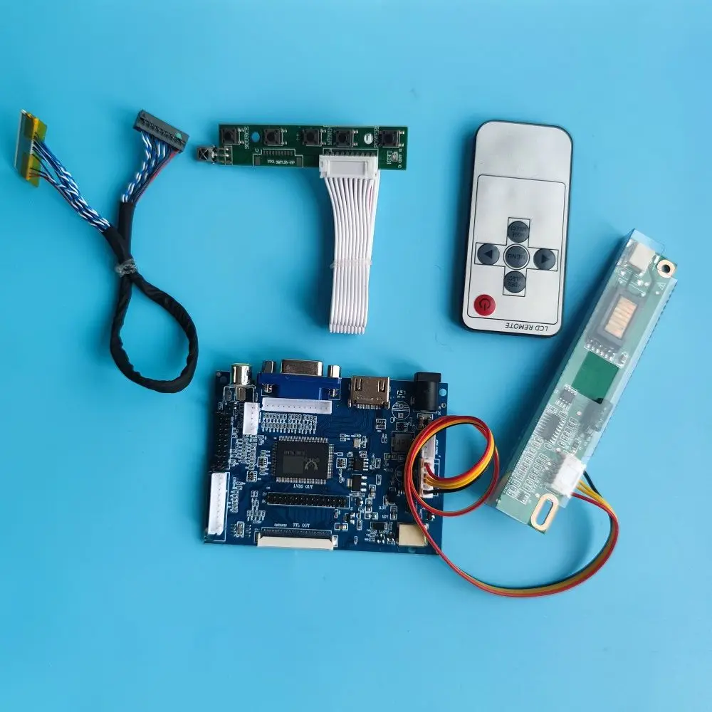 Kit for LP150X1 1024X768 LCD Screen remote 2AV Controller Board 30PIN LED panel LCD HDMI-compatible VGA 15.0"
Kit for LP150X1 1024X768 LCD Screen remote 2AV Controller Board 30PIN LED panel LCD HDMI-compatible VGA 15.0"