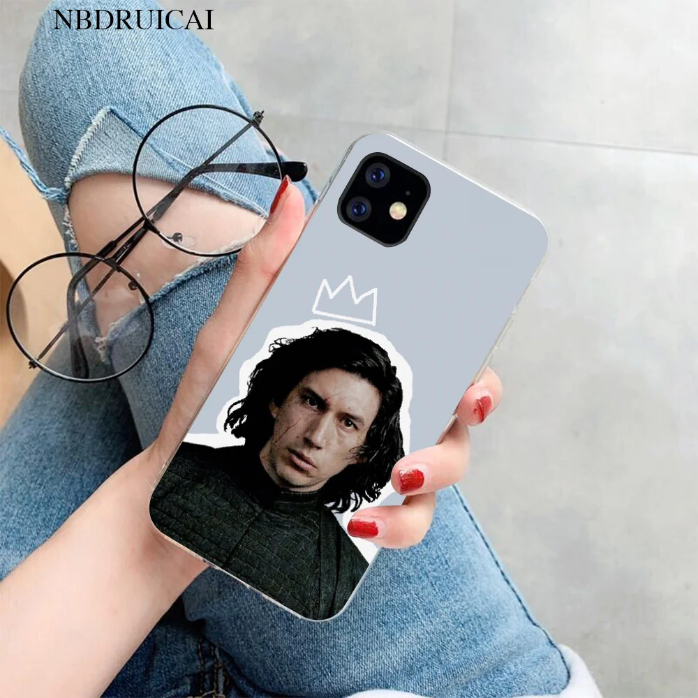 Чехол для телефона NBDRUICAI Adam Driver US Screen actor Coque чехол iPhone 11 pro XS MAX 8 7 6 6S Plus X 5S SE XR |