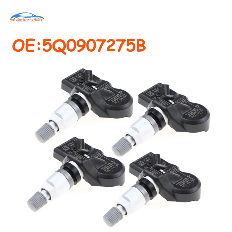 4 шт./лот 5Q0907275B для Audi Skoda A3 A7 A6 Volkswagen Porsche Bentley TPMS датчик системы мониторинга