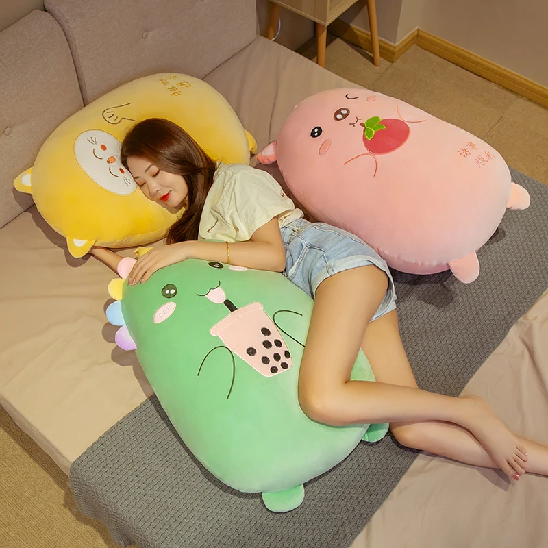45~80cm Standing Functional Cartoon Animal Toy Down Cotton Stuffed Bubble Tea Dinosaur Pig Dog Cattle for Winter Xmas Kids Gift
45~80cm Standing Functional Cartoon Animal Toy Down Cotton Stuffed Bubble Tea Dinosaur Pig Dog Cattle for Winter Xmas Kids Gift