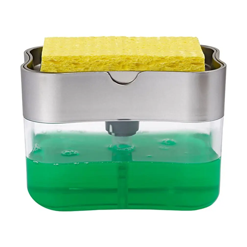 Kitchen sponge bracket press soap liquid box Soap dispenser Manual kitchen press For Family School Office
Kitchen sponge bracket press soap liquid box Soap dispenser Manual kitchen press For Family School Office