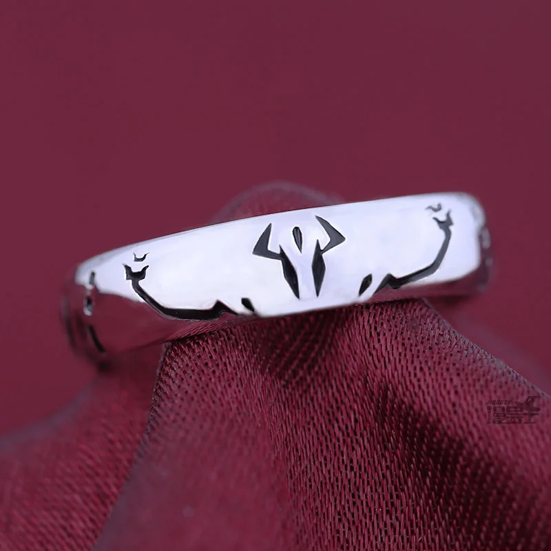 New Anime Jujutsu Kaisen Ryomen Sukuna Itadori Yuji Cosplay S925 Silver Ring Fashion Adjustable Finger Rings Jewelry Xmas Gift
New Anime Jujutsu Kaisen Ryomen Sukuna Itadori Yuji Cosplay S925 Silver Ring Fashion Adjustable Finger Rings Jewelry Xmas Gift