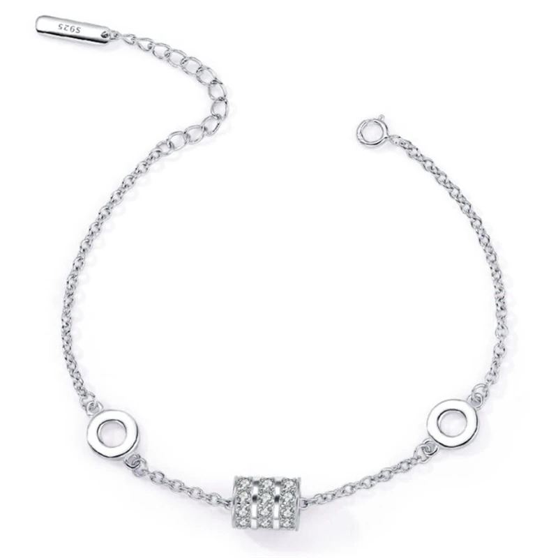 Sole Memory Good Luck Beads Simple Exquisite Personality Romantic 925 Sterling Silver Female Resizable Bracelets SBR237
Sole Memory Good Luck Beads Simple Exquisite Personality Romantic 925 Sterling Silver Female Resizable Bracelets SBR237