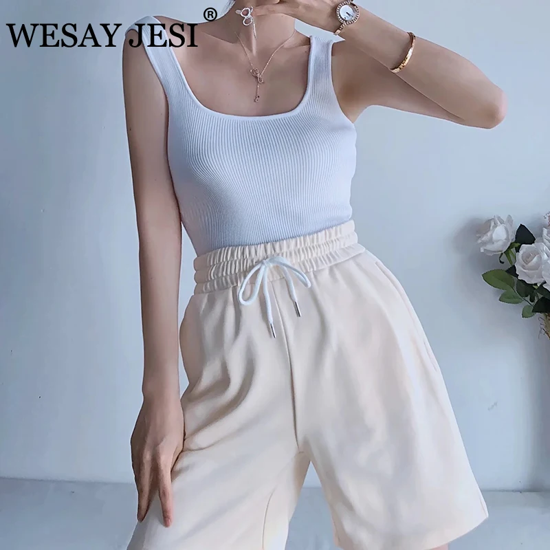 WESAY JESI Fashion Summer Women's Shorts High Waist Casual Multicolor Sports Short Elastic Waist Drawstring Loose Sweatpants
WESAY JESI Fashion Summer Women's Shorts High Waist Casual Multicolor Sports Short Elastic Waist Drawstring Loose Sweatpants