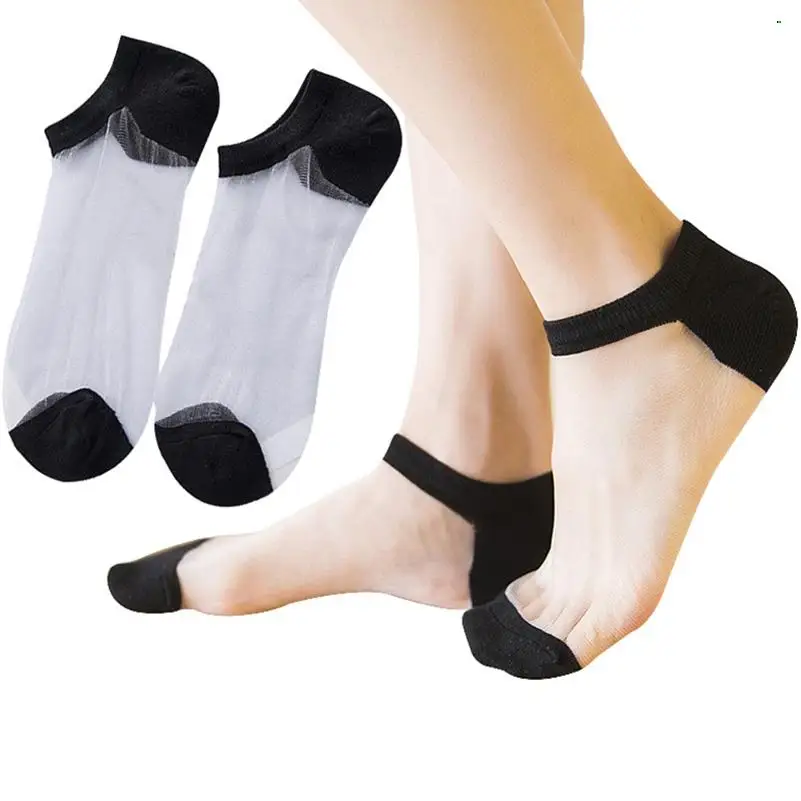 5 Pairs Summer Woman Socks Glass Silk Crystal Stretchy Calcetines Low Cut Socks Women's Sexy Elastic Ankle Meias Boat Socks Sox
5 Pairs Summer Woman Socks Glass Silk Crystal Stretchy Calcetines Low Cut Socks Women's Sexy Elastic Ankle Meias Boat Socks Sox