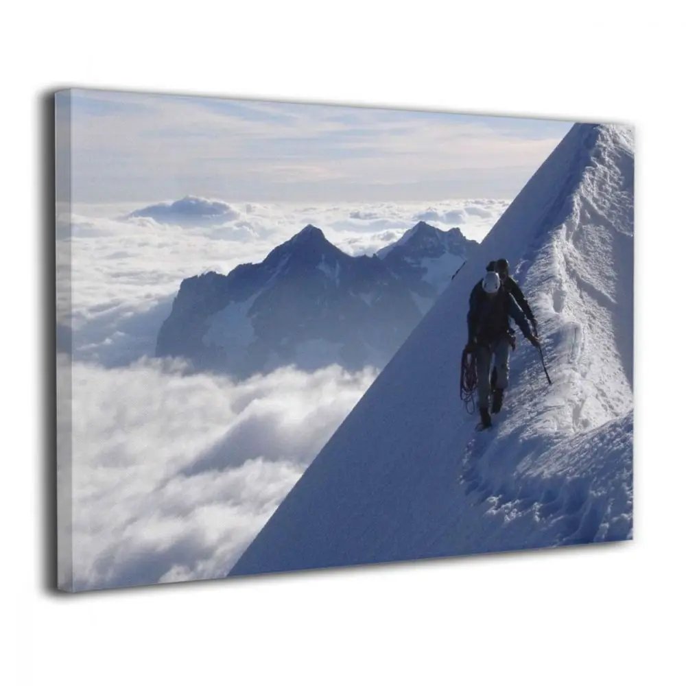 Mountaineering Adventure Snow Mountain Abstract Canvas Print Wall Art For Bedroom Living Room Framed Decor Home Decor
Mountaineering Adventure Snow Mountain Abstract Canvas Print Wall Art For Bedroom Living Room Framed Decor Home Decor