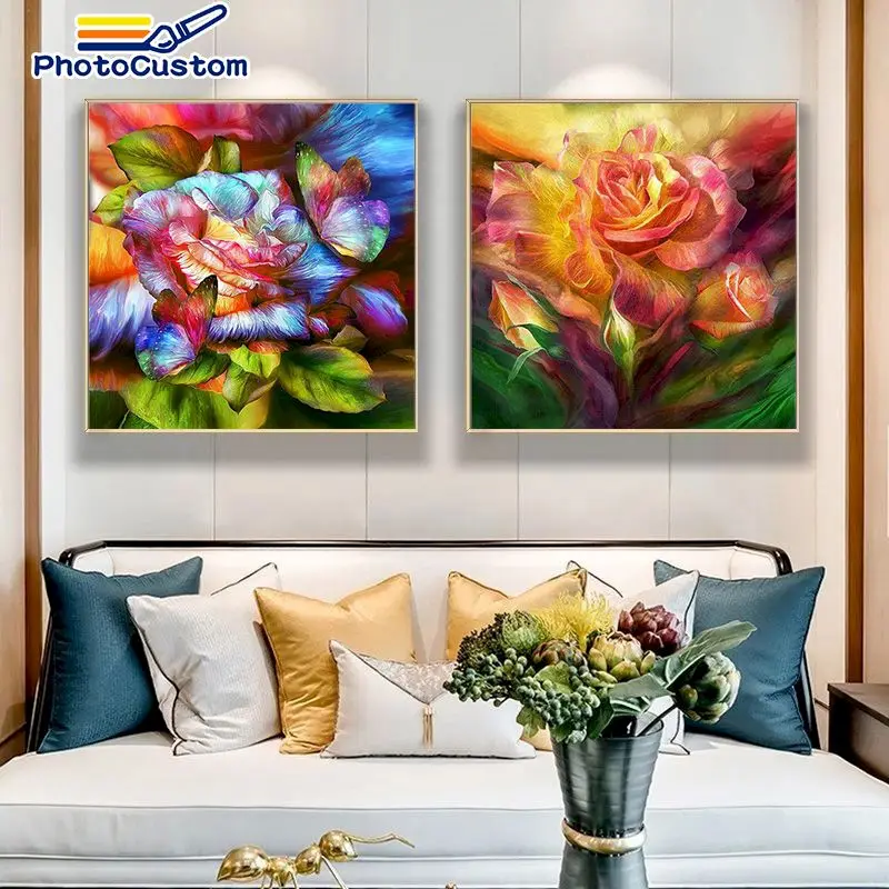 PhotoCustom Diy Acrylic Drawing By Numbers Flowers Kits For Adult Picture Paints by numbers Diy Gift Home Decors Artcraft
PhotoCustom Diy Acrylic Drawing By Numbers Flowers Kits For Adult Picture Paints by numbers Diy Gift Home Decors Artcraft