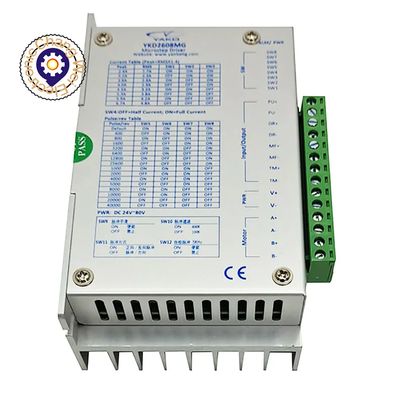 YAKO YKD2608MG DC24 ~ 80V эффективное значение тока привода регулируется ниже 4.8A 32-битный DSP