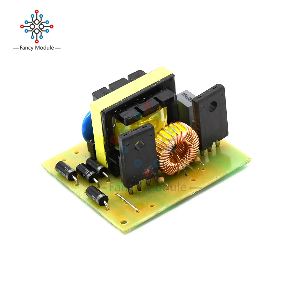 35 Вт DC AC Boost инвертор 12V постоянного тока до 220 В Step Up Питание двухканальный модуль