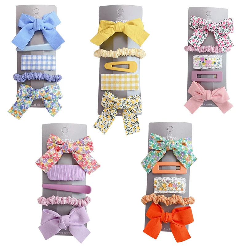 5 шт./компл. детские милые цветные заколки для волос с цветочным бантом для девочек, резинки для волос, Детские аксессуары для волос
5 шт./компл. детские милые цветные заколки для волос с цветочным бантом для девочек, резинки для волос, Детские аксессуары для волос