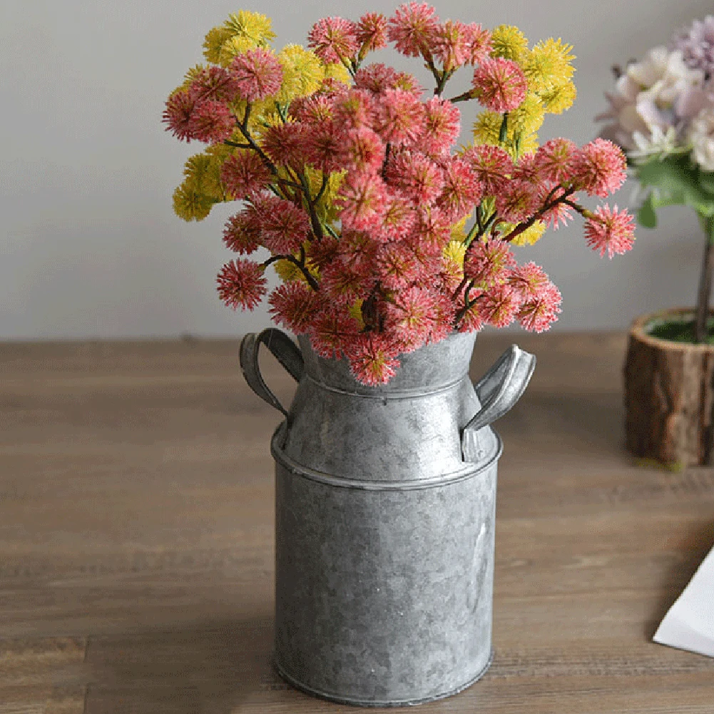 Vintage Flower Pot Galvanized Iron Metal Planter Vase Succulent Plant Holder Retro Garden Flower Bucket For Home Decor Ornament
Vintage Flower Pot Galvanized Iron Metal Planter Vase Succulent Plant Holder Retro Garden Flower Bucket For Home Decor Ornament