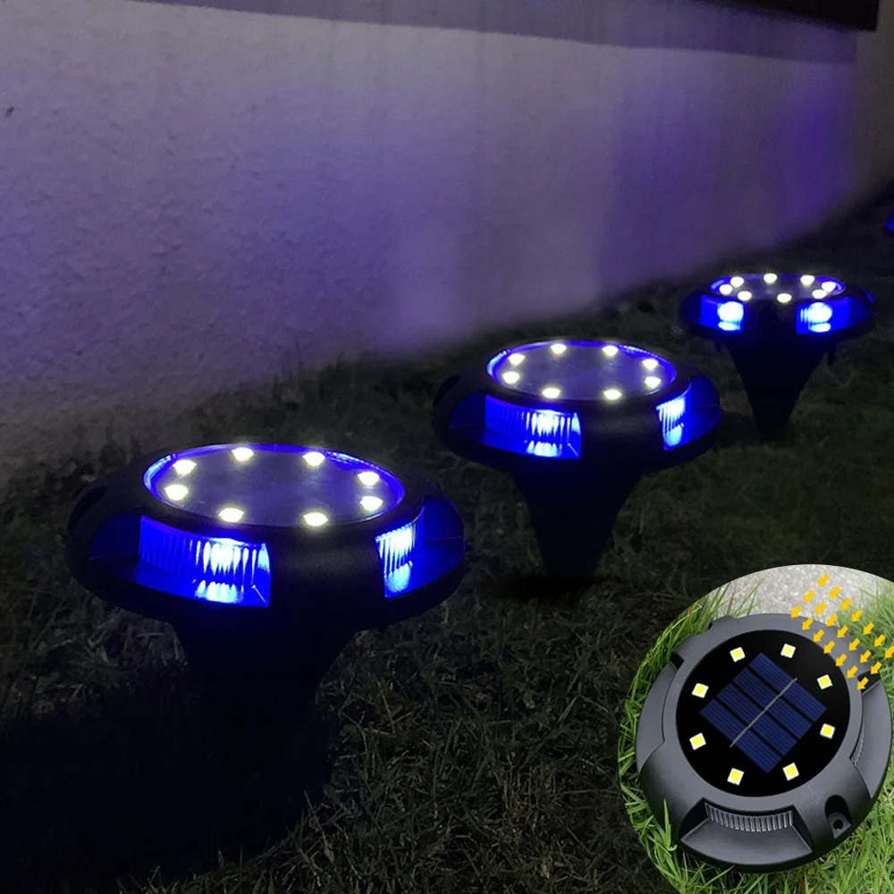 Solar Ground Lights 8 LED Solar Buried Lamp Solar Led Light Outdoor Waterproof In-Ground Lamp New Year Garden Decoration Outdoor
Solar Ground Lights 8 LED Solar Buried Lamp Solar Led Light Outdoor Waterproof In-Ground Lamp New Year Garden Decoration Outdoor