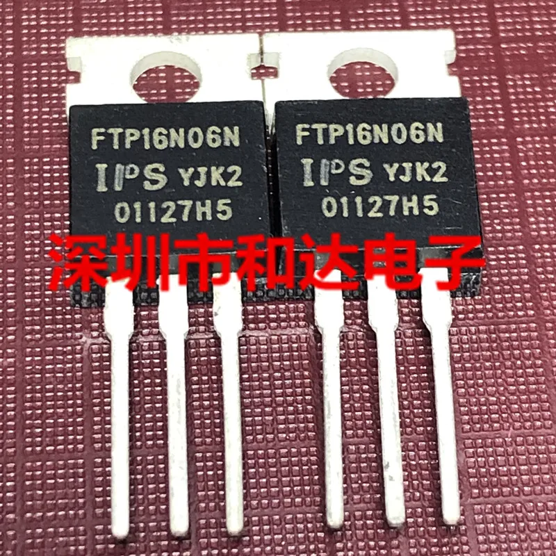 FTP16N06N TO-220 60 в 16 А 
FTP16N06N TO-220 60 в 16 А