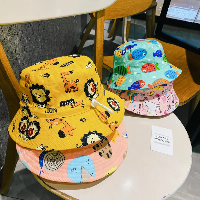 New Unisex Cotton Bucket Hats Boys Summer Sunscreen Panama Hat Girls Printing Sunbonnet Fedoras Outdoor Fisherman Hat Beach Cap
New Unisex Cotton Bucket Hats Boys Summer Sunscreen Panama Hat Girls Printing Sunbonnet Fedoras Outdoor Fisherman Hat Beach Cap