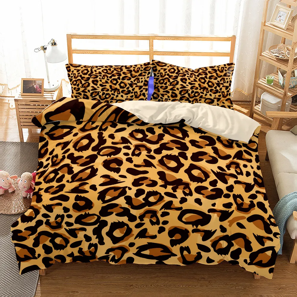 Morden Geometric Psychedelic Leopard Bedding Set King Queen Duvet Cover Pillowcase 2/3pcs For Adult Bedclothes
Morden Geometric Psychedelic Leopard Bedding Set King Queen Duvet Cover Pillowcase 2/3pcs For Adult Bedclothes