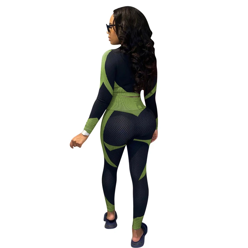 Wholesale Clothing Women Outfits Matching Sets Long Sleeve Crop Top 2 Piece Pants Sets Leggings Womens Tracksuit Dropshipping 
Wholesale Clothing Women Outfits Matching Sets Long Sleeve Crop Top 2 Piece Pants Sets Leggings Womens Tracksuit Dropshipping