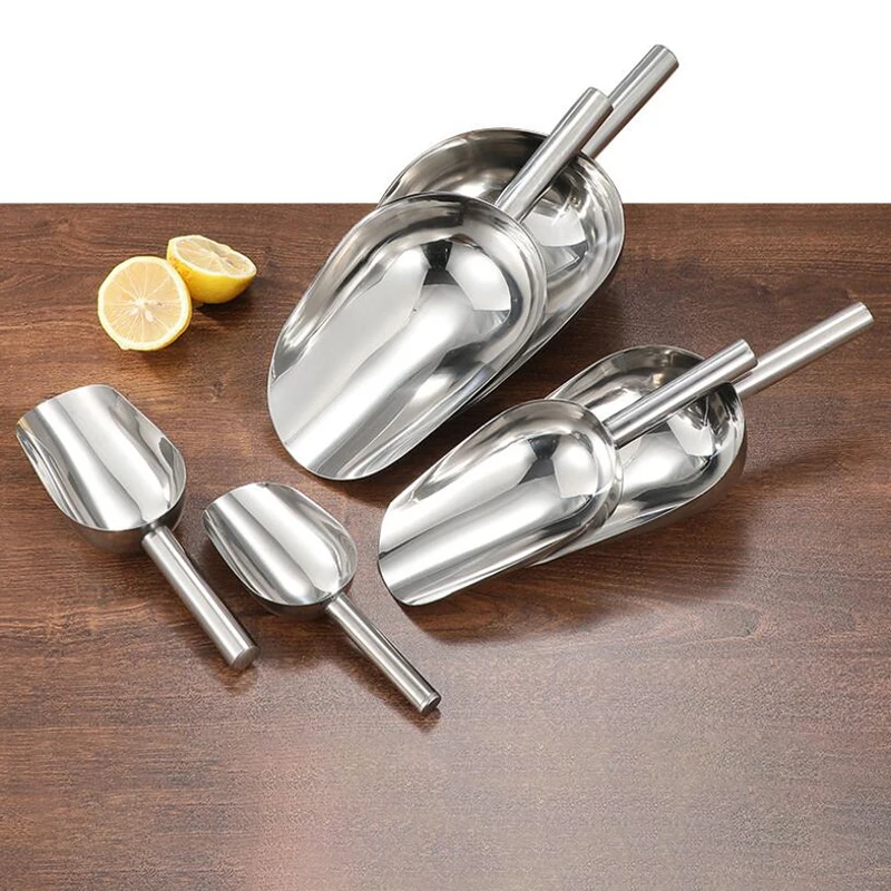 1X Stainless Steel Sweet Candy Ice Scraper Buffet Bar Food Measuring Scoop Shovel
1X Stainless Steel Sweet Candy Ice Scraper Buffet Bar Food Measuring Scoop Shovel