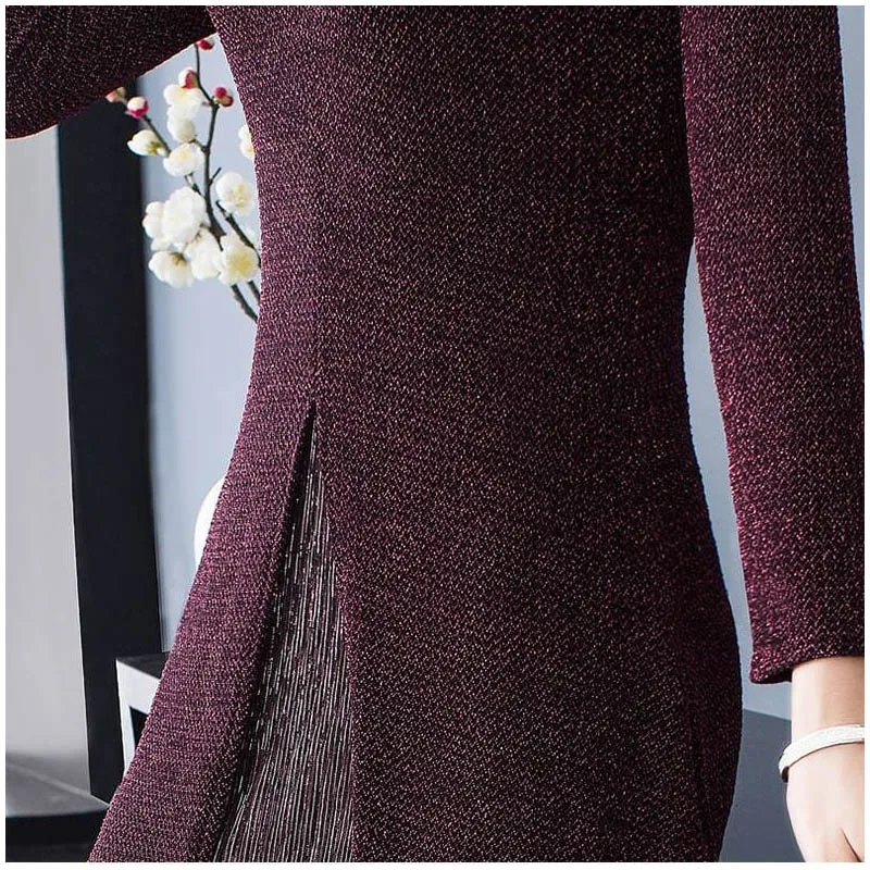 Women's Full Sleeve Ankle Length Dress Patchwork Autumn Button Dresses Plus Size Casual Female Dress Button Dress AA191
Women's Full Sleeve Ankle Length Dress Patchwork Autumn Button Dresses Plus Size Casual Female Dress Button Dress AA191