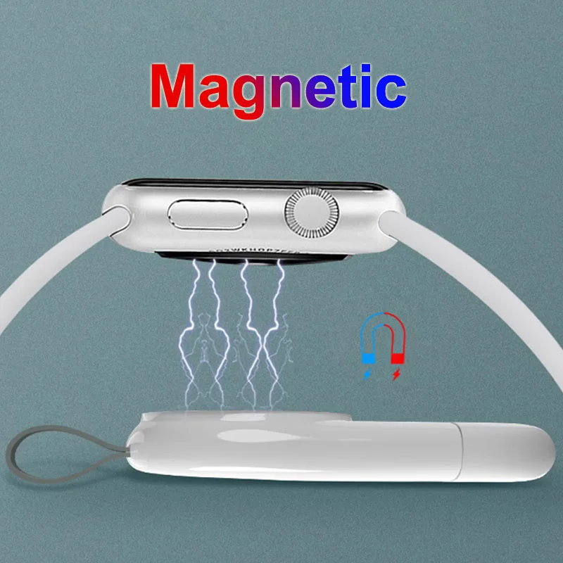 Magnet Wireless Watch Charger for IWatch 7 6 SE 5 4 Charging Dock Station USB Charger Cable for Apple Watch Series 7 6 5 4 3 2
Magnet Wireless Watch Charger for IWatch 7 6 SE 5 4 Charging Dock Station USB Charger Cable for Apple Watch Series 7 6 5 4 3 2