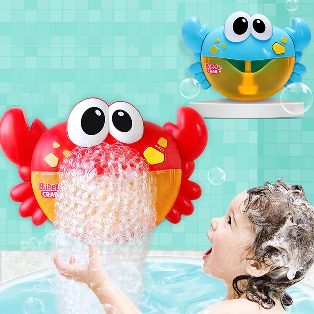 Bubble Machine Crab Music Kids Bath Toy Bathtub Soap Automatic Bubble Maker Baby Bathroom Play Game for Children
Bubble Machine Crab Music Kids Bath Toy Bathtub Soap Automatic Bubble Maker Baby Bathroom Play Game for Children
