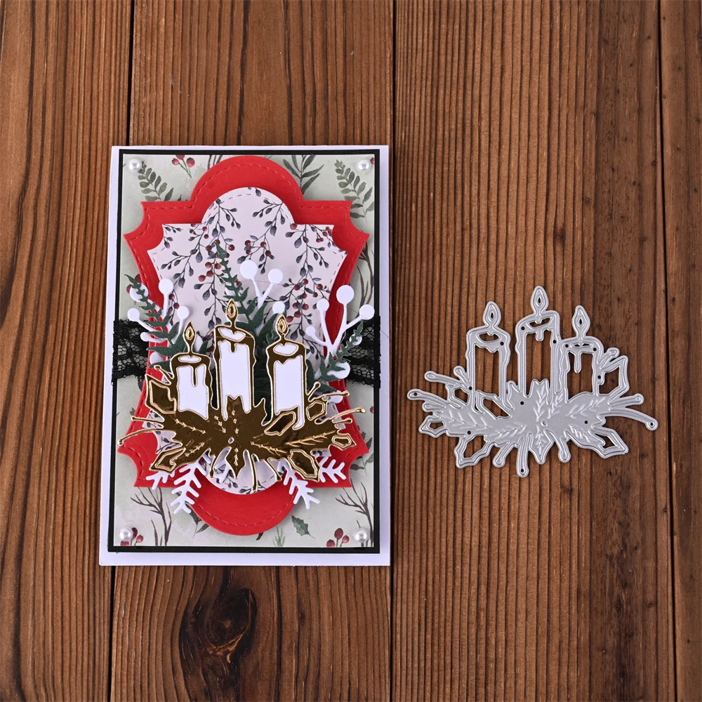 InLoveArts Candle Metal Cutting Dies Cut Christmas Candlestick Decoration Scrapbook Paper Craft Knife Mould Blade Punch Stencils
InLoveArts Candle Metal Cutting Dies Cut Christmas Candlestick Decoration Scrapbook Paper Craft Knife Mould Blade Punch Stencils