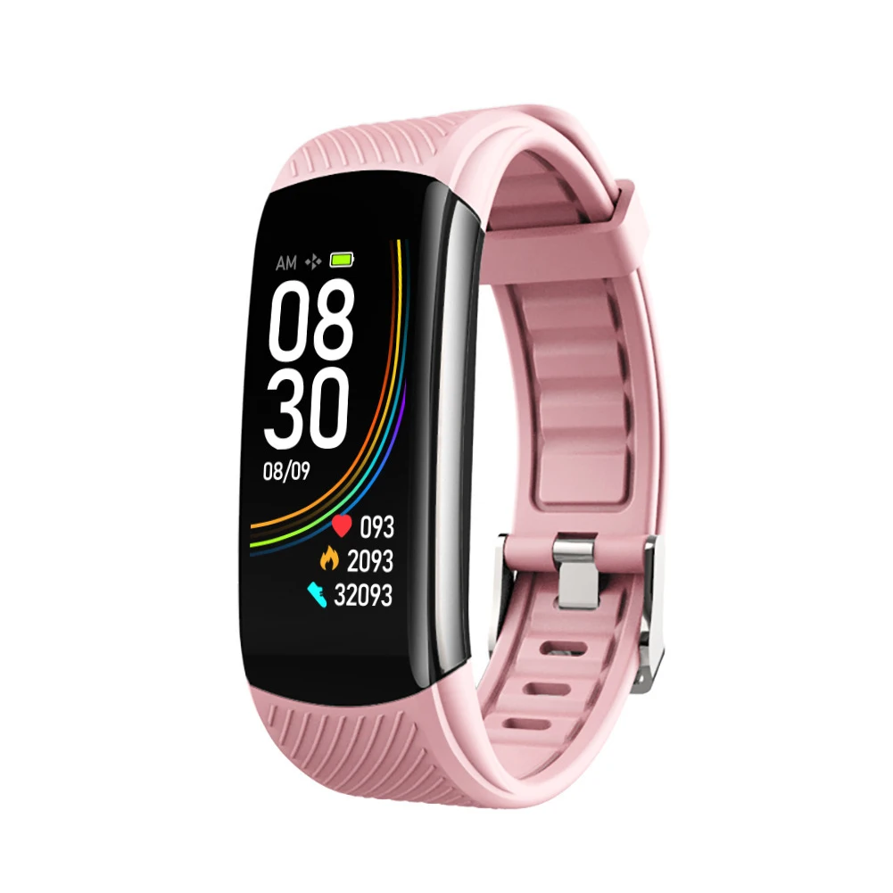 Temperature Measure Blood Pressure Waterproof Pedometer Alarm Clock Heart Rate Monitor Watch Smart Bracelet Wristband Sports
Temperature Measure Blood Pressure Waterproof Pedometer Alarm Clock Heart Rate Monitor Watch Smart Bracelet Wristband Sports