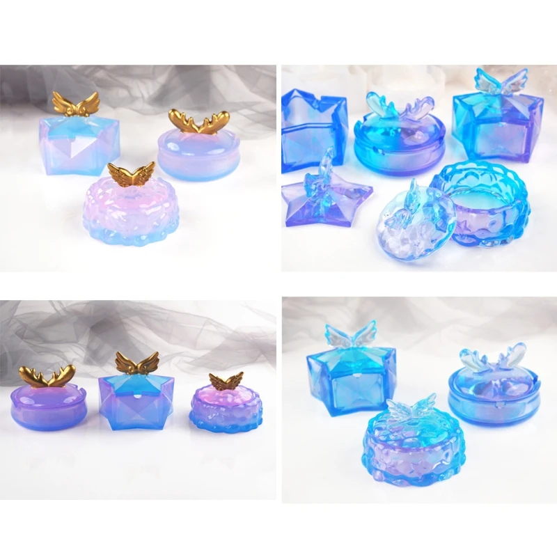 N58F Storage Box Epoxy Resin Mold Organizer Case Silicone Mould DIY Crafts Jewelry Trinket Holder Tray Casting Tools
N58F Storage Box Epoxy Resin Mold Organizer Case Silicone Mould DIY Crafts Jewelry Trinket Holder Tray Casting Tools