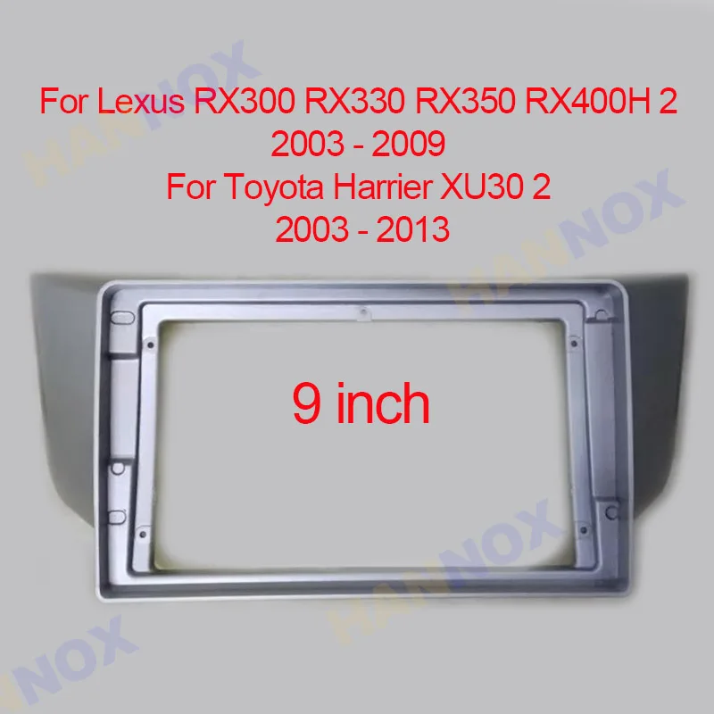 9 inch 2din Android DVD Video GPS Car Radio Frame For Lexus RX300 RX330 RX350 RX400H II 2 2003 - 2009 For Toyota Harrier XU30 II
9 inch 2din Android DVD Video GPS Car Radio Frame For Lexus RX300 RX330 RX350 RX400H II 2 2003 - 2009 For Toyota Harrier XU30 II