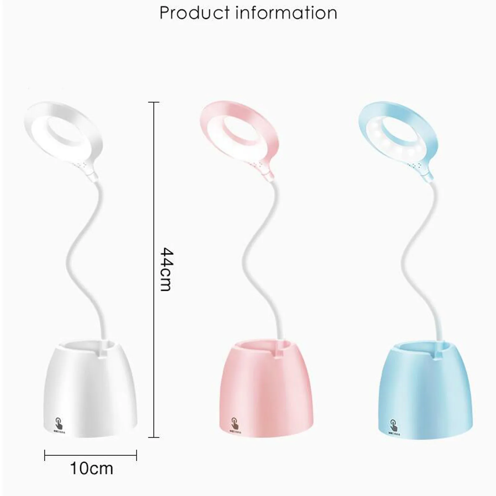 Led Desk Lamps Usb Eye-protection Table Lamp 3 Dimable Level Touch Night Light For Bedroom Bedside Reading Lampara#g35
Led Desk Lamps Usb Eye-protection Table Lamp 3 Dimable Level Touch Night Light For Bedroom Bedside Reading Lampara#g35