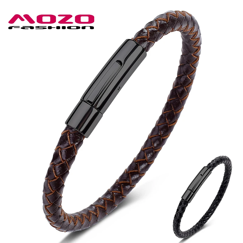 Classic Male Charm Bracelets Brown Bangle Genuine Leather Rope Braided High Quality Punk Women Fashion Jewelry
Classic Male Charm Bracelets Brown Bangle Genuine Leather Rope Braided High Quality Punk Women Fashion Jewelry