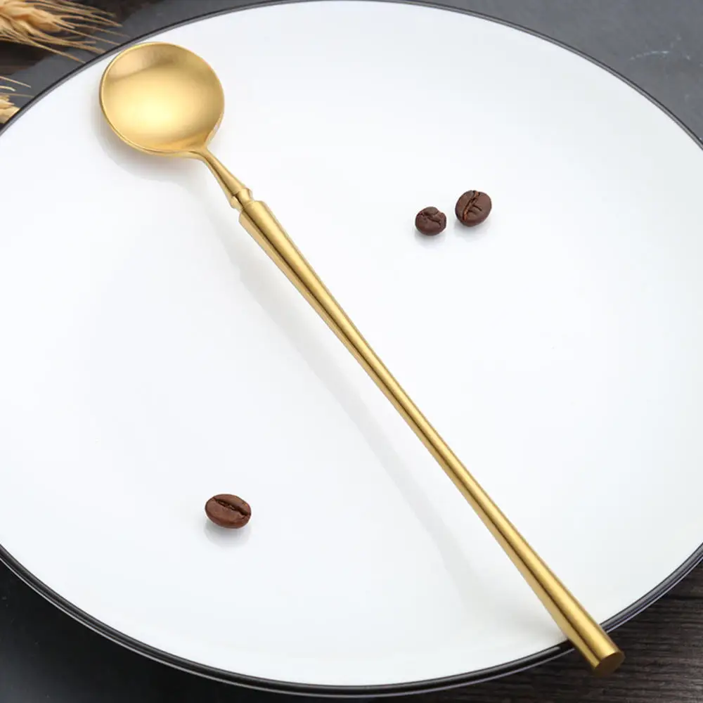 Hot Sale Round Head Coffee Tea Stir Spoons Long Handle Ice Cream Dessert Spoon Stainless Steel Tableware Kitchen Accessories
Hot Sale Round Head Coffee Tea Stir Spoons Long Handle Ice Cream Dessert Spoon Stainless Steel Tableware Kitchen Accessories