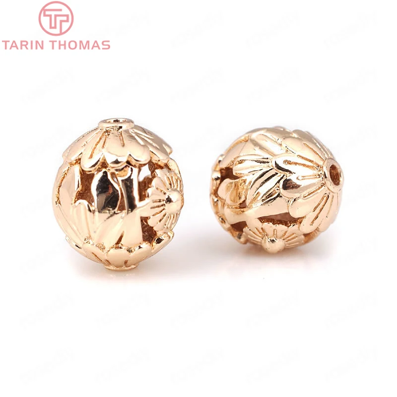 6PCS 24K Champagne Gold Color Plated Brass Flower Spacer Beads Bracelet Beads High Quality Diy Jewelry Accessories
6PCS 24K Champagne Gold Color Plated Brass Flower Spacer Beads Bracelet Beads High Quality Diy Jewelry Accessories