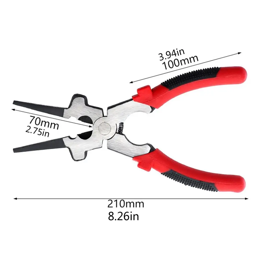 8" Multi-Function Welding Pliers for MIG Welder Torch Nozzle Spatter Cleaning TIP Installation Removing Wire Cutting
8" Multi-Function Welding Pliers for MIG Welder Torch Nozzle Spatter Cleaning TIP Installation Removing Wire Cutting