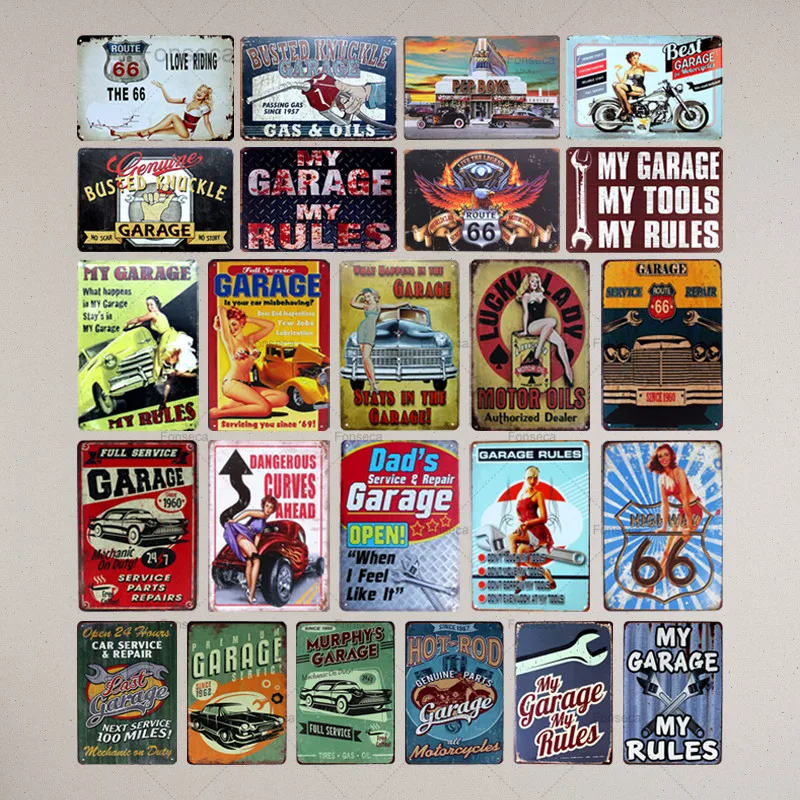 Plaques Dad's Garage Vintage Metal Tin Signs Motorcycle Bar Pub Club Wall Stickers Garage Home Decor Plates 20*30cm N137
Plaques Dad's Garage Vintage Metal Tin Signs Motorcycle Bar Pub Club Wall Stickers Garage Home Decor Plates 20*30cm N137
