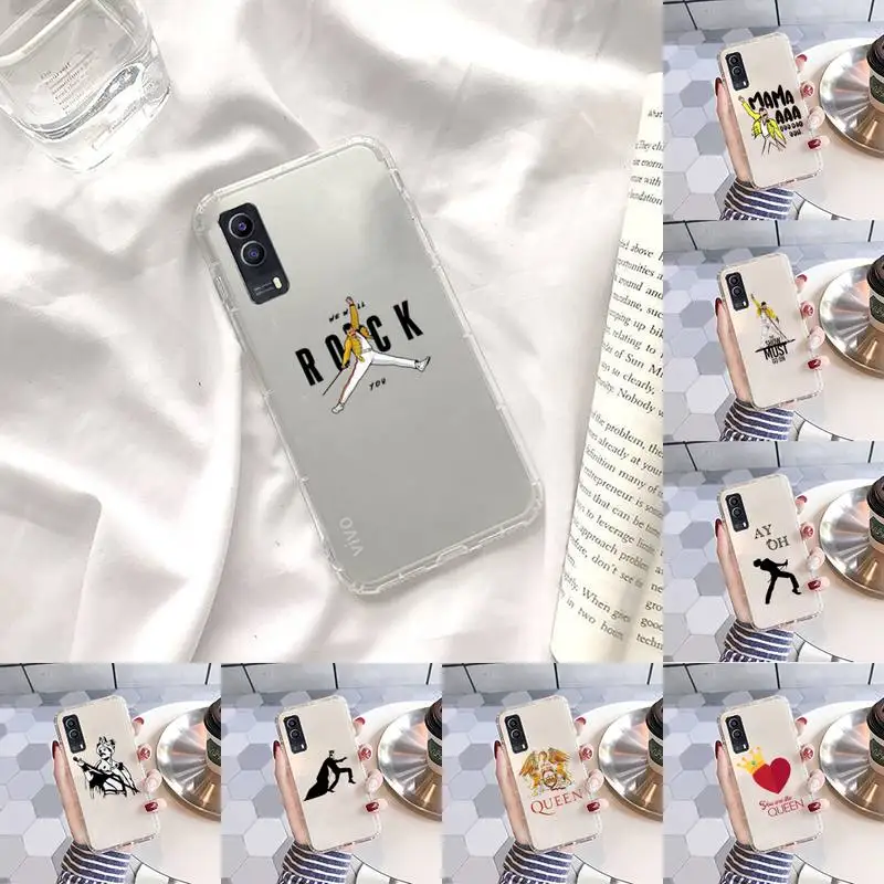 Freddie Mercury Queen band Phone Case Transparent For VIVO Y 97 93 85 81 75 73 71 70 69 67 66 55 53 50 52 51 30 20 19 11 S E
Freddie Mercury Queen band Phone Case Transparent For VIVO Y 97 93 85 81 75 73 71 70 69 67 66 55 53 50 52 51 30 20 19 11 S E