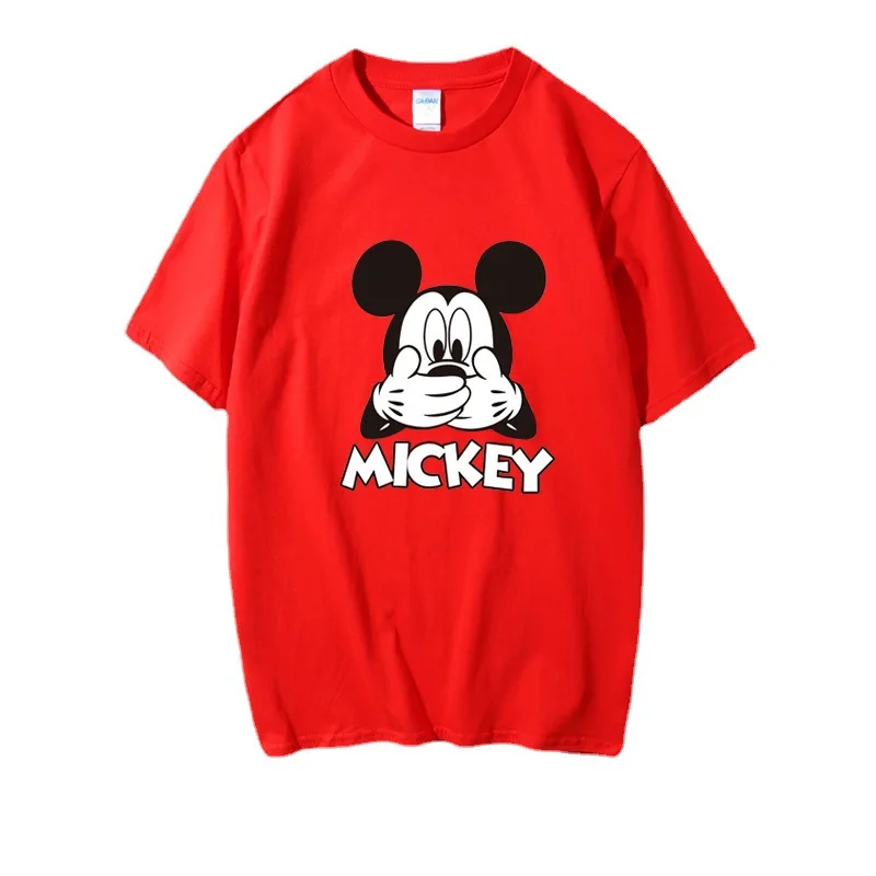 Disney 2021 Mickey Mouse T-shirt short sleeve cute Harajuku loose couple cartoon printed T-shirt combi and bodysuits
Disney 2021 Mickey Mouse T-shirt short sleeve cute Harajuku loose couple cartoon printed T-shirt combi and bodysuits