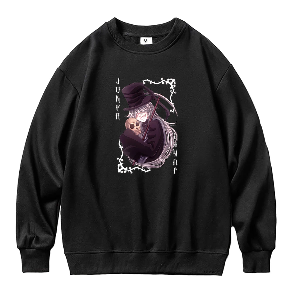 Anime Black Butler Hoodie Women Fleece New Ciel Hoodies Female Harajuku Manga Sebastian Hoody Crew Neck Pullover Sweatshirts
Anime Black Butler Hoodie Women Fleece New Ciel Hoodies Female Harajuku Manga Sebastian Hoody Crew Neck Pullover Sweatshirts