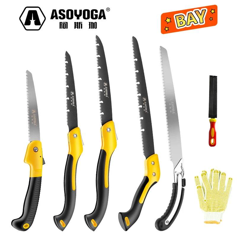 ASOYOGA Folding Pruner for Woodworking Camping Gardening Backpacking Cutting Tool for Wood PVC Plywood Portable
ASOYOGA Folding Pruner for Woodworking Camping Gardening Backpacking Cutting Tool for Wood PVC Plywood Portable